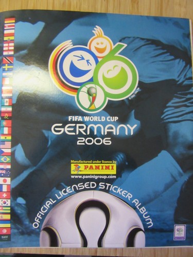 Panini sticker album 2006 - wm,